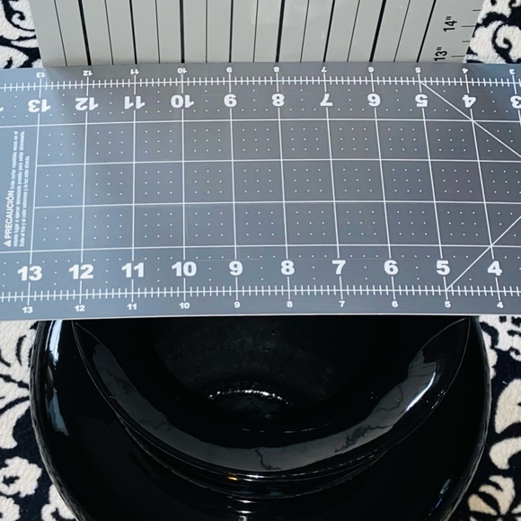 “Hallmark” New/Vintage Glossy Blk. Vase & 9 Pc. Pier 1 Import Quality Fux Silks - Picture 13 of 16